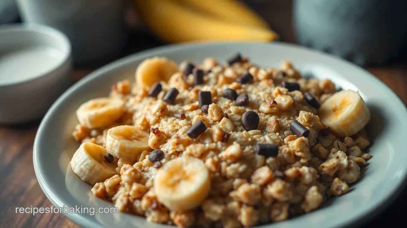 Baked Oatmeal for the Daniel Fast