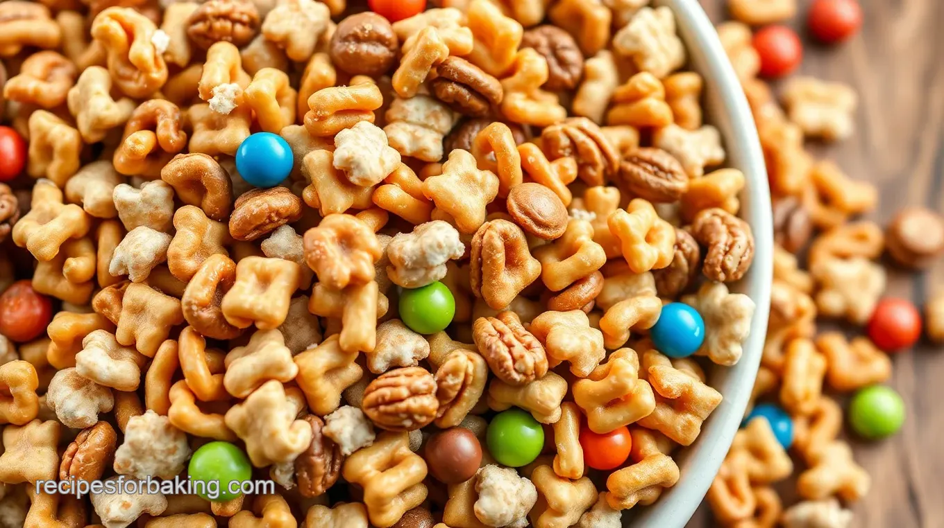 Harvest Spice No-Bake Chex Mix