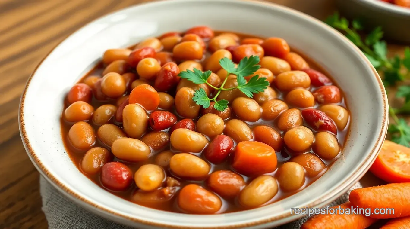 Portuguese Baked Beans (Feijão Assado à Portuguesa)