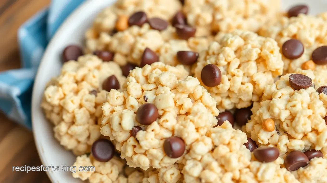 Rice Krispie No Bake Cookies