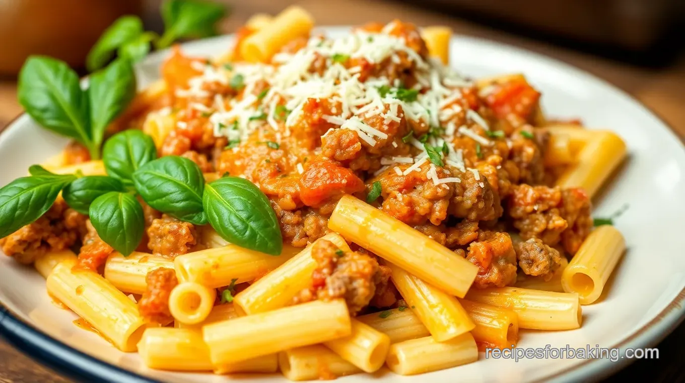 Ronzoni Recipe for Baked Ziti