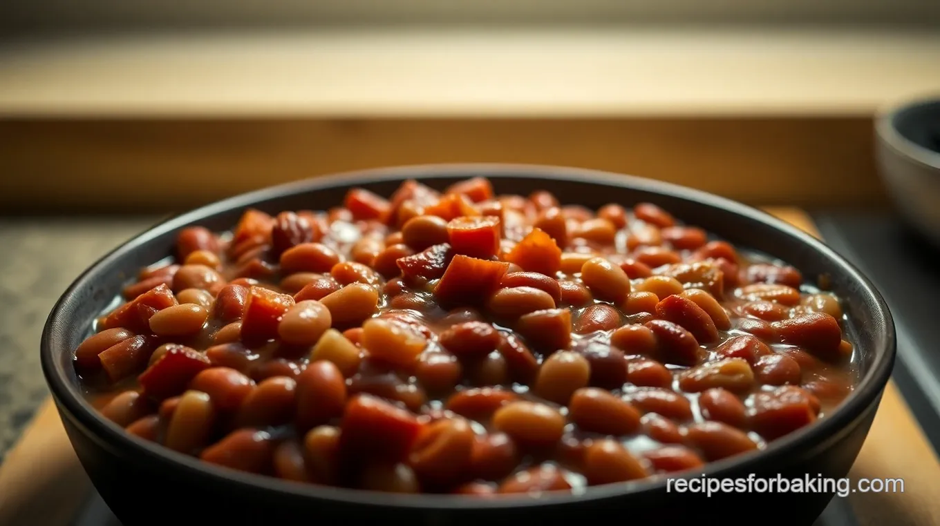 Savory Randall Baked Beans