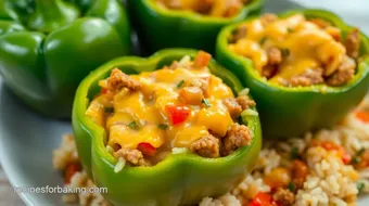 Bake Ogre Toes: Cheesy Stuffed Peppers