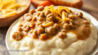 Bake Savory Sausage Gravy & Grits Comfort