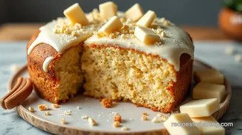 Bake White Chocolate in Gluten-Free Cake