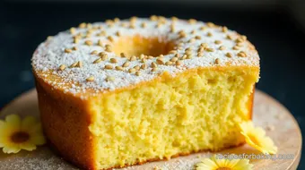 Bake Yellow Poppy Seed Cake in 60 Minutes