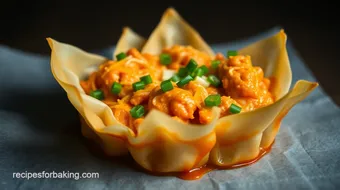 Ultimate Buffalo Chicken Wontons Baked: 5 Delicious Ways to Impress! recipe card