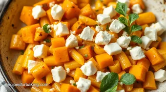 Delicious Baked Feta Butternut Squash Pasta