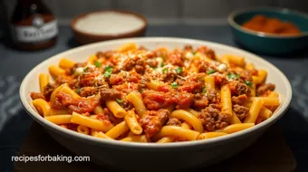 Ultimate Ronzoni Baked Ziti with Meat: 10 Delicious Comforting Layers recipe card