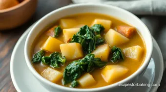 Satisfying Soup with Potatoes & Kale