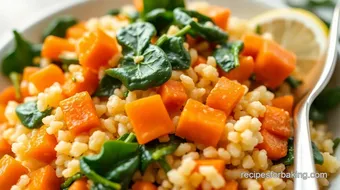 Sautéed Carrot Couscous Salad in 25 Minutes