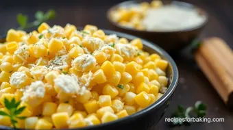 Sautéed Corn with Cheesy Goodness in 15 min