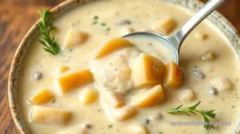 Savoring Creamy Clam Chowder in 45 Minutes