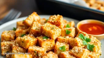 Shake n Bake Tofu: Easy and Delicious Crispy Bites for Everyone! recipe card