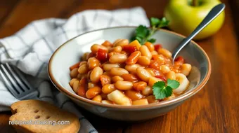 Apple Pie Filling Baked Beans: The Best Sweet & Savory Delight! recipe card