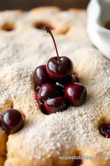 Bake Amarena Cherry Delight presentation