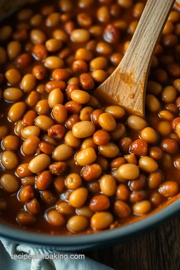 Baked Beans Apple Pie Filling presentation