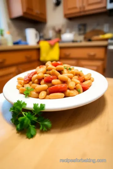 Baked Butter Beans with Herb Crust steps