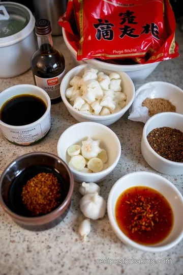 Baked Fish with Ginger and Soy Sauce ingredients