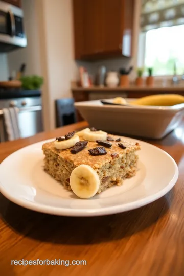 Baked Oatmeal for the Daniel Fast steps