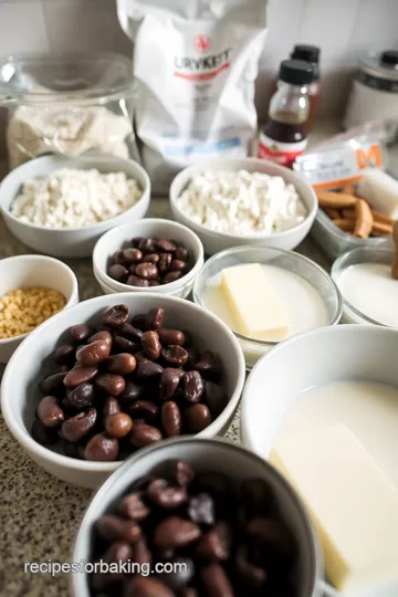 Baked Wheat Cake with Red Bean ingredients