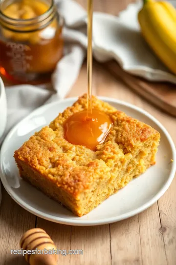 Sweet Honey Sorghum Cornbread Recipe presentation