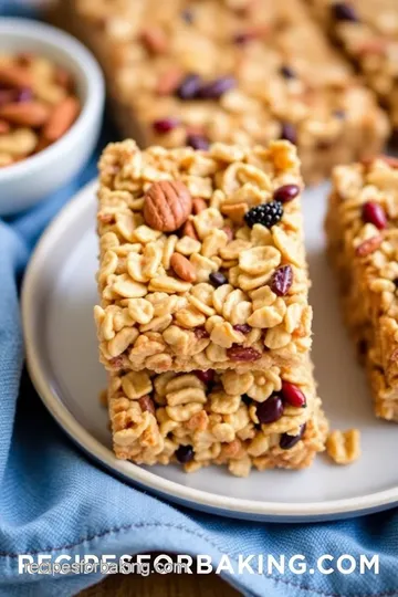 Cereal baked blend: 5 Easy Ways to Create Crunchy Snack Bars! presentation