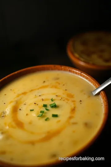 Creamy Baked Potato Soup Inspired by Tony Roma s presentation