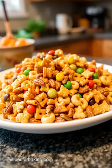 Harvest Spice No-Bake Chex Mix steps