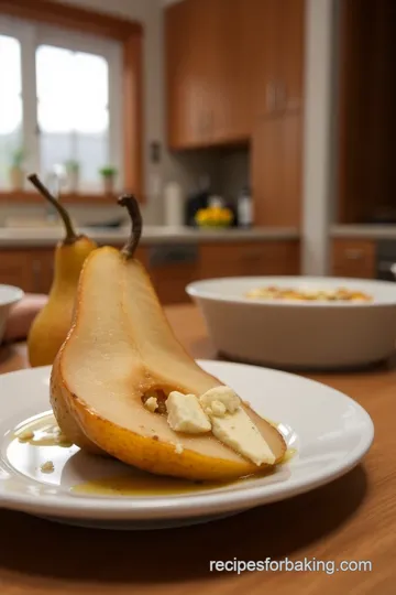 Heavenly Baked Pears with Gorgonzola and Honey steps