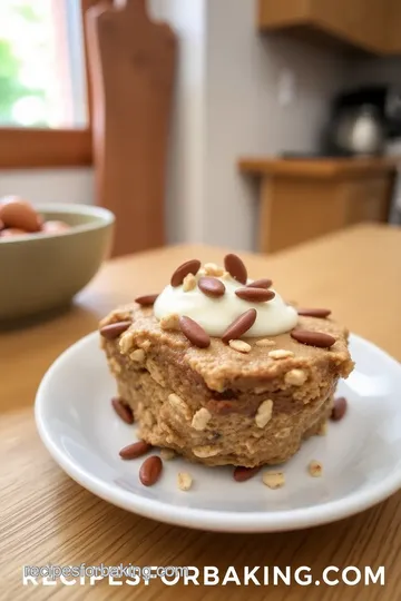 Nutella Baked Oats steps