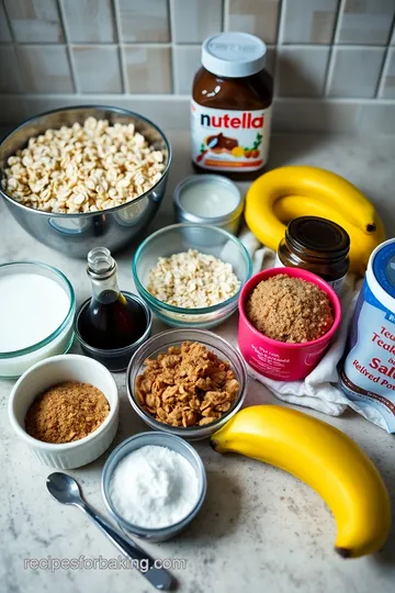 Nutella Baked Oats: A Heartwarming Breakfast Choice ingredients