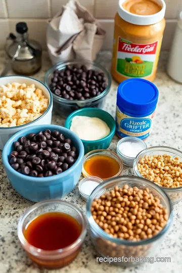 Rice Krispie No Bake Cookies ingredients