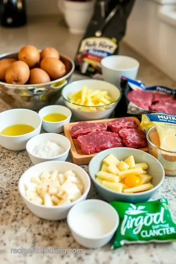 Ultimate cheese steak baked potato: 5 Easy Variations for Comfort Food! ingredients