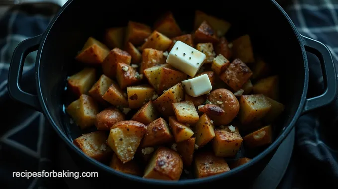 Baked Potatoes in Dutch Oven Camping