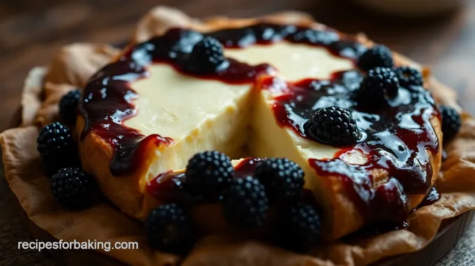 Decadent Baked Brie with Blackberry Jam