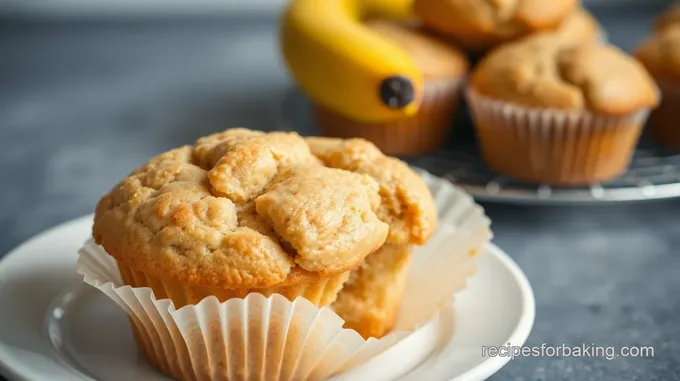 Gluten-Free Banana Muffins with Low FODMAP Flour